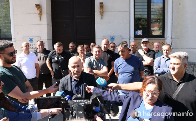 otpusteni radnici jkp komunalno mostar