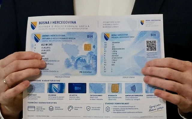 Ovako će izgledati nove prometne dozvole u Bosni i Hercegovini