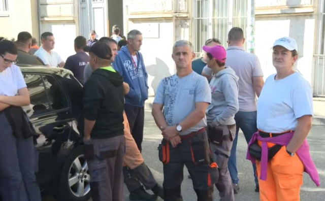 Okupili se radnici JP Komunalno Mostar: 'Do petka imamo goriva, onda sve staje'