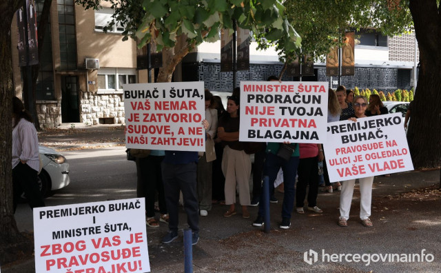 Vlada HNŽ-a objavila ponudu pravosuđu: Povišice do 20 posto, uz poruku da neće pristati na 'ucjenu'