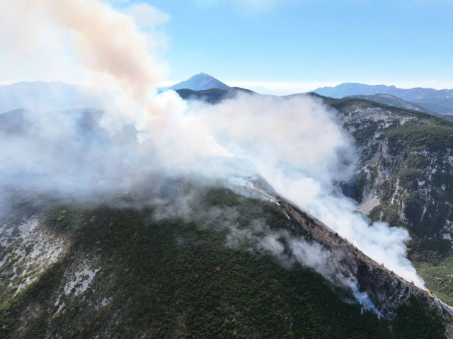 Zbog požara na Blidinju zatražena pomoć Air Tractora i helikoptera Oružanih snaga BiH