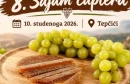 Osmi Sajam ćuptera održat će se 10. studenoga 2026. u Tepčićima. Društvo „ANTE” poziva proizvođače i izlagače da se prijave za sudjelovanje.