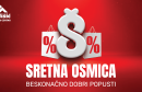 Sretna osmica u PC Mališić Međugorje: U četvrtak popusti do 50 posto