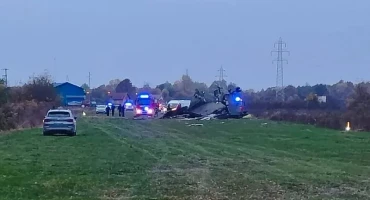 Pad helikoptera EUFOR-a kod Brčkog