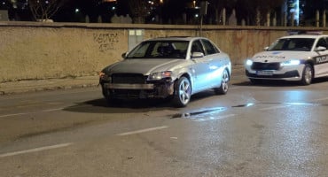 Prometna nesreća Luka Mostar, ozlijeđen motociklist