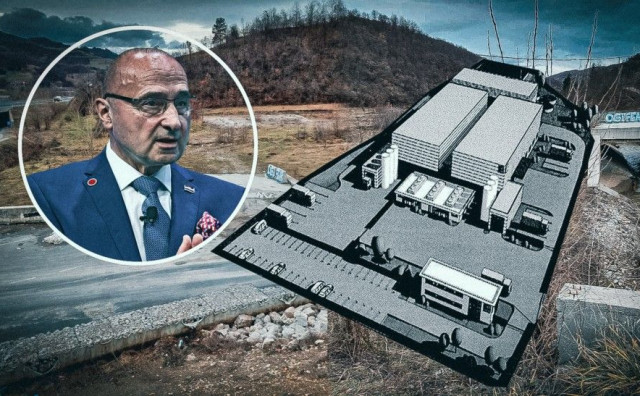 Gordan Grlić Radman u Kaknju postavio tablu za početak radova na tvornici za preradu životinjskih nusproizvoda