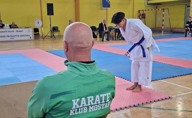 Karate klub Mostar osvojio prvo mjesto na 'Otvorenom prvenstvu Mostara'