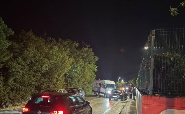 Prometna nesreća u Pologu s većom materijalnom štetom