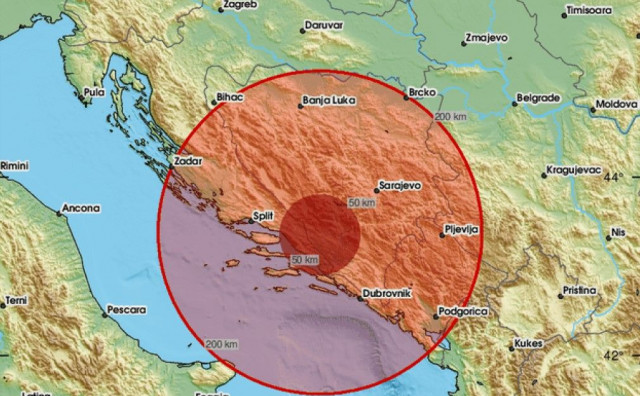 potres Čapljina